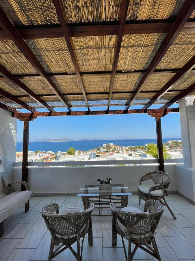 Villa 180° View To Sea à Vathí Extérieur photo