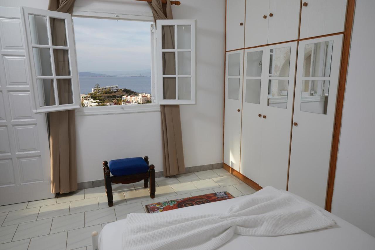 Villa 180° View To Sea à Vathí Extérieur photo