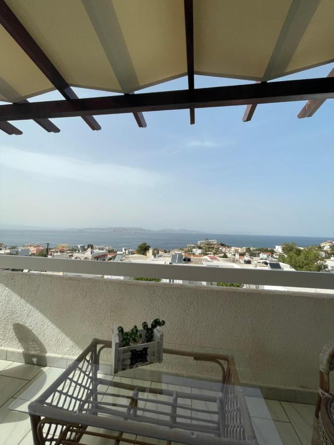 Villa 180° View To Sea à Vathí Extérieur photo