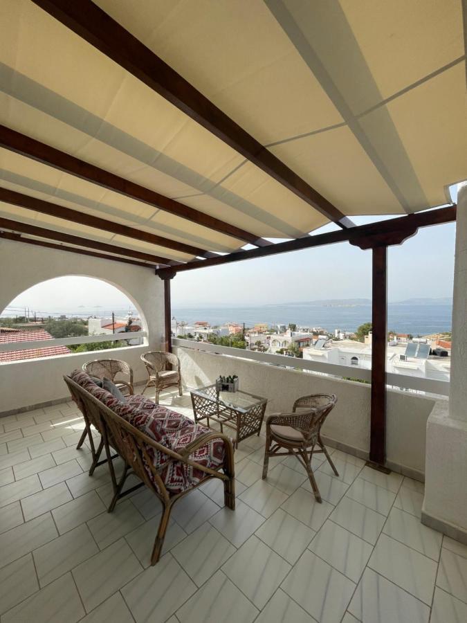 Villa 180° View To Sea à Vathí Extérieur photo