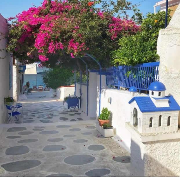 Villa 180° View To Sea à Vathí Extérieur photo